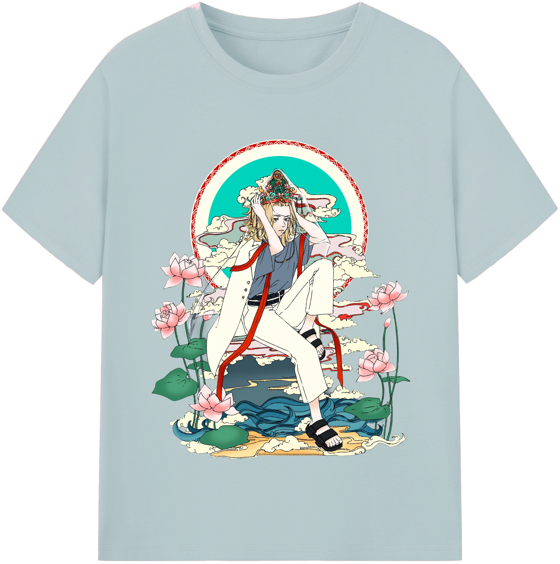 （画像用） 東京リベンジャーズ Tokyo Revengers 綿100％半袖Tシャツ（フロントプリント）